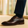 6th Sense Guitar Plain Toe Dress Shoe - Coffee